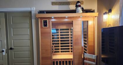 Two Bedrooms Main Floor One King Size Bed. The Other Bedroom a Queen Size Bed