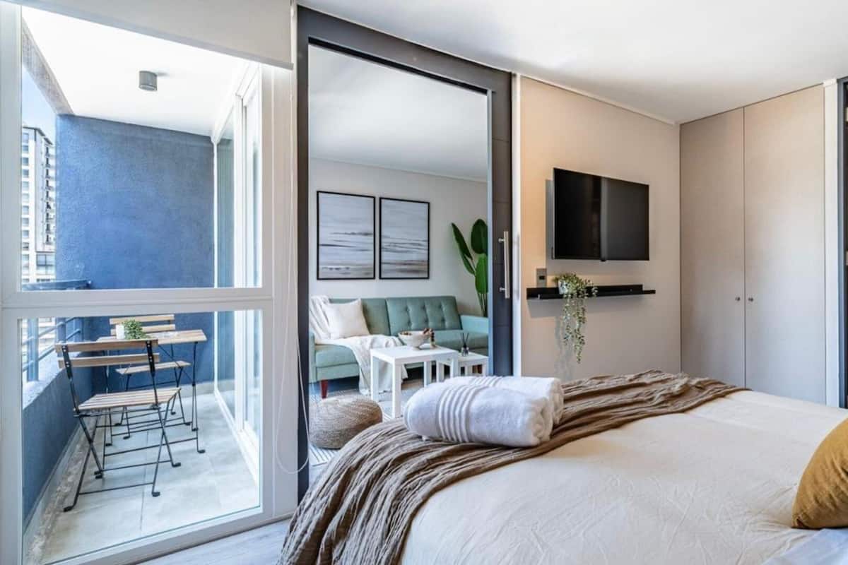 Appartement Deluxe | Literie de qualité supérieure, couette en duvet d'oie