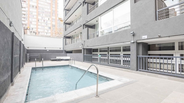 Seasonal outdoor pool