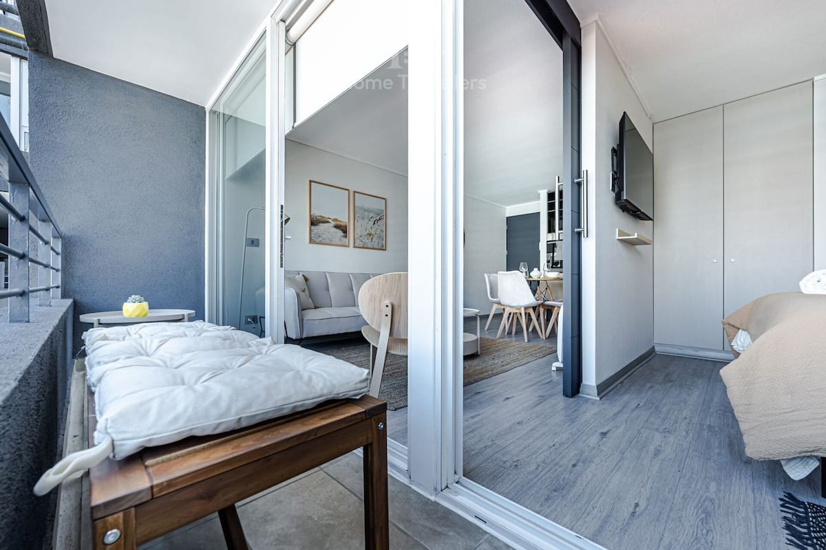 Apartment | 1 Schlafzimmer, hochwertige Bettwaren, Betten mit Memory-Foam-Matratzen