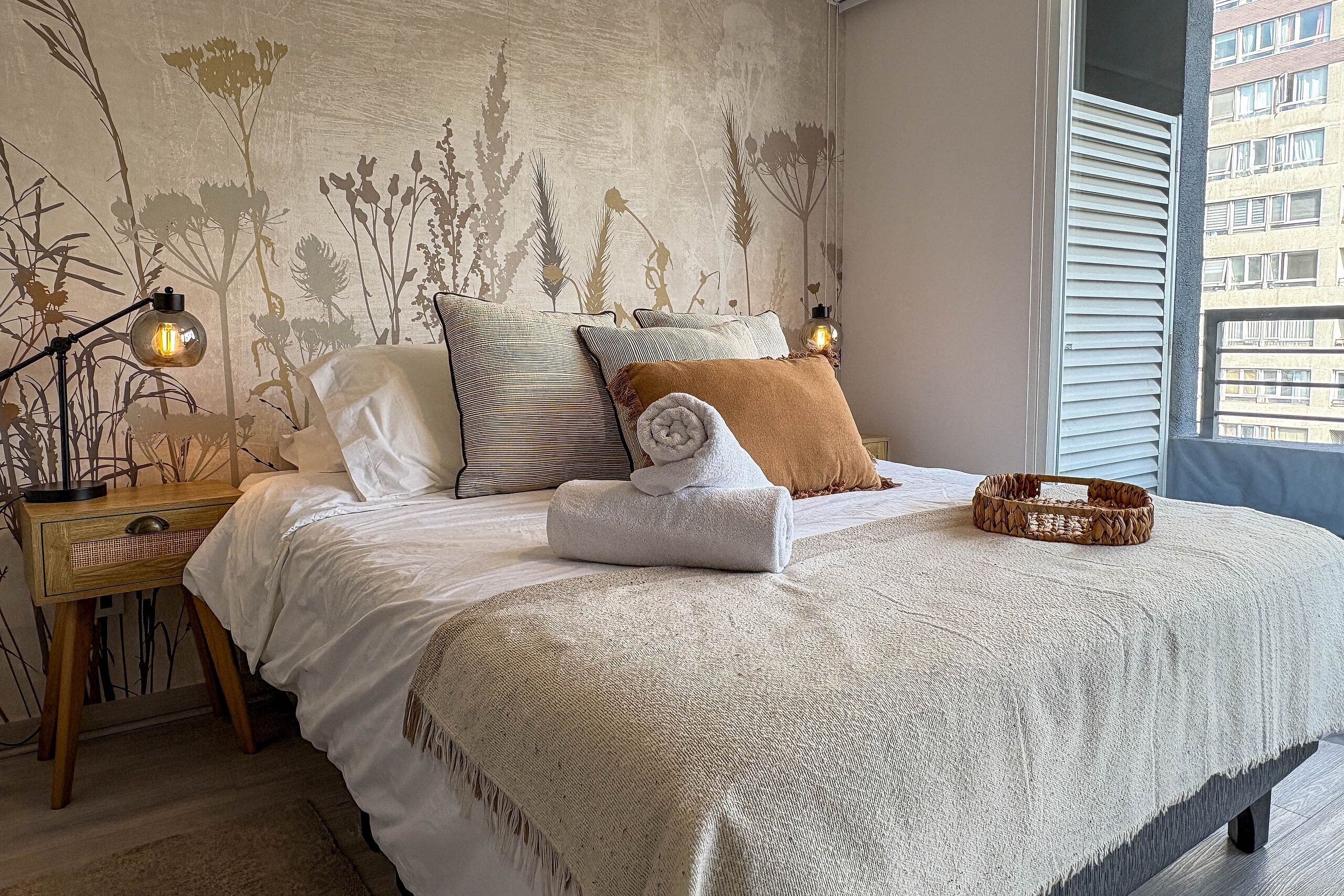 スーペリア アパートメント (1) | 高級寝具、羽毛の掛け布団、低反発ベッド、客室ごとに異なる装飾