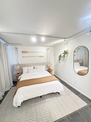 2 habitaciones, tabla de planchar con plancha y wifi gratis