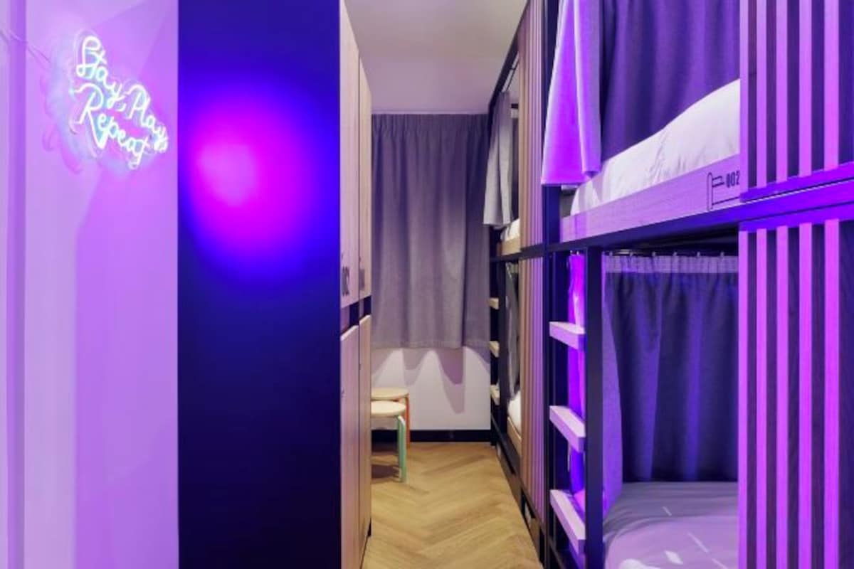 4Bed Dorm With Private Bathroom