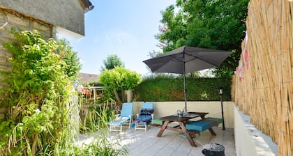 L'Escapade de Creully - Appt 2p avec grande terrasse