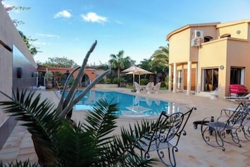 Swimming pool view