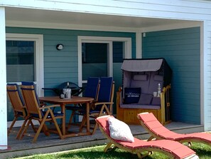 Outdoor dining - Maltes-ostseekoje! Ihre Ferienwohnung in Olpenitz Hunde Willlkommen (Kappeln)