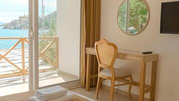 Deluxe Double Room, Balcony, Sea View