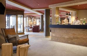 Lobby - Wifi, view mountain, swimming pool, tv, ski locker, 55-60m², Arêches-Beaufort (Beaufort)