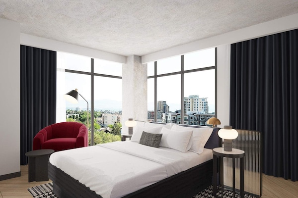 Literie de qualité supérieure, coffres-forts dans les chambres, bureau