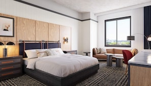 Premium bedding, in-room safe, desk, laptop workspace