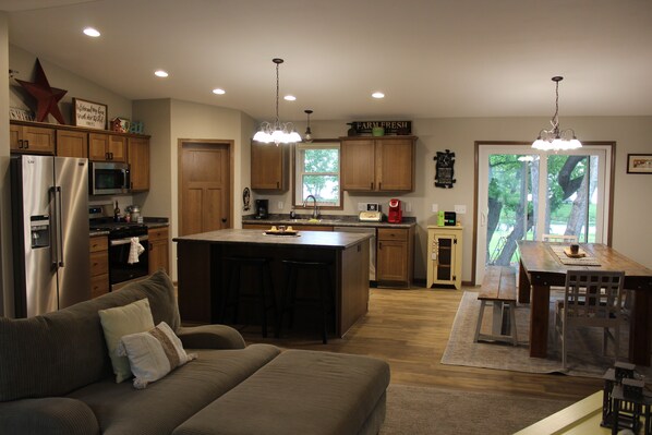 Interior - New West Battle Lake Home, perfect for large gatherings, reunions, and retreats! (Clitherall)