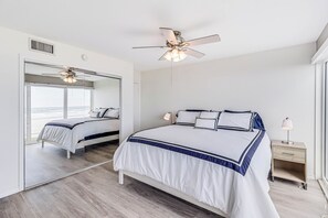 2 soverom, strykejern/-brett, reiseseng for barn og wi-fi (inkludert)