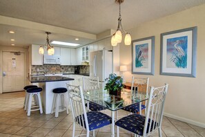 Dining - Gulfstream Condos Unit 219 | Heated Pool & Hot Tub | Gulf View (Corpus Christi)