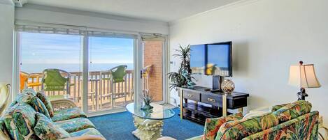 Smart TV, DVD player, books