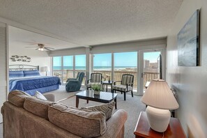 Interior - Gulfstream Condos Unit 422 | Private Balcony with Gulf Views | Pool, Hot Tub (Corpus Christi)