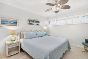 2 bedrooms, iron/ironing board, travel crib, WiFi (free)