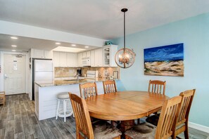 Dining - Gulfstream Condos Unit 519 | Pool & Hot Tub | Scenic Gulf-View Balcony (Corpus Christi)