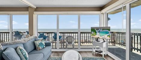 Smart TV, DVD player, books