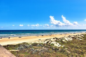 On the beach