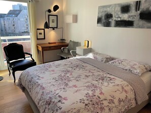 1 sovrum, strykjärn/strykbräda, wi-fi och sängkläder