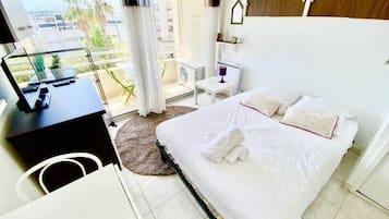 1 slaapkamer, beddengoed