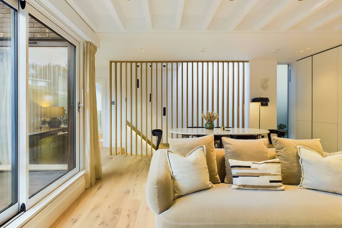 Casa Deluxe, 3 camere da letto, balcone, vista canale | 2 camere, con stile personalizzato, con arredamento individuale