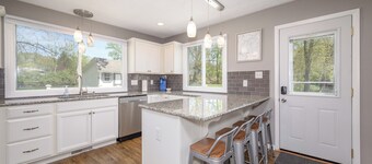 New! Remodeled waterfront home in Portage Lakes! Close to Everything!