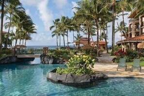 Pool - 2 BEDROOM MARRIOTT  WAIOHAI BEACH CLUB-SUITE-KOLOA (Koloa)
