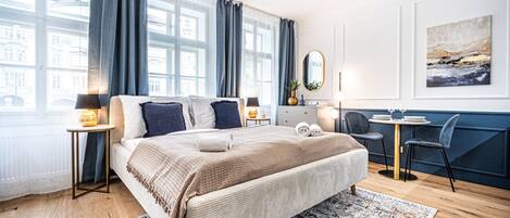 1 Schlafzimmer, Bügeleisen/Bügelbrett, kostenloses WLAN, Bettwäsche