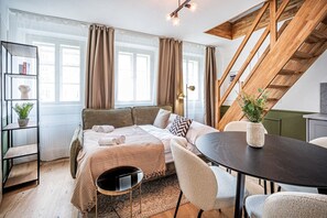 1 Schlafzimmer, Schreibtisch, Bügeleisen/Bügelbrett, kostenloses WLAN