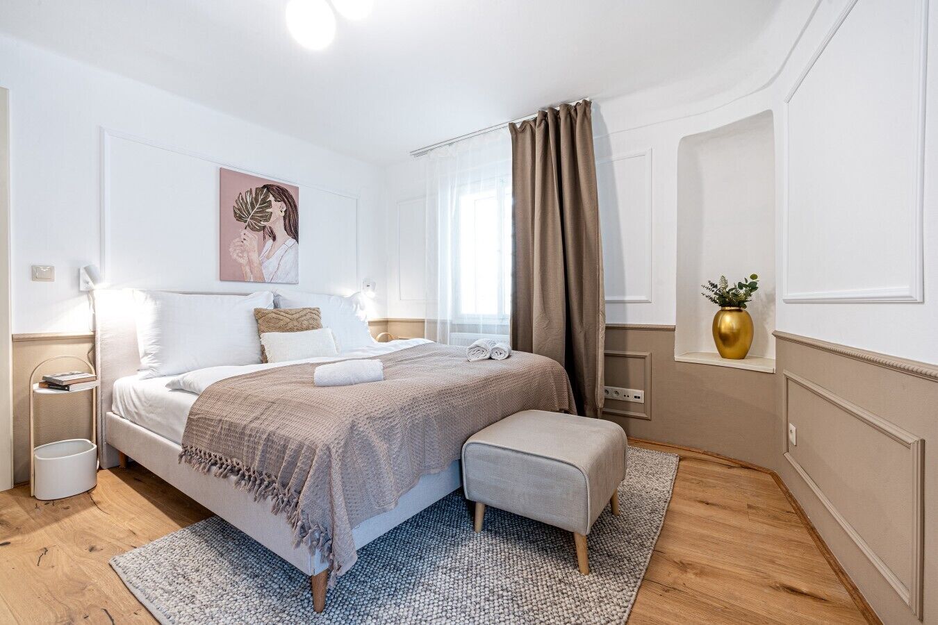 2 Schlafzimmer, Schreibtisch, Bügeleisen/Bügelbrett, kostenloses WLAN