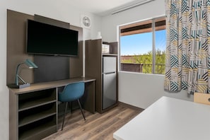 Standard Studio, 2 Queen Beds, Non Smoking, Kitchenette | Desk, laptop workspace, blackout drapes, free WiFi