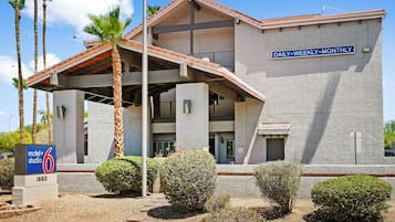 Façana frontal de l'allotjament