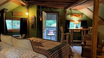 Kamar Single Comfort, pemandangan bukit | Busa memori, Wi-Fi gratis, dan seprai linen