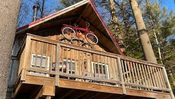 Panoramic Cabin, Mountain View | Memory foam beds, free WiFi, bed sheets