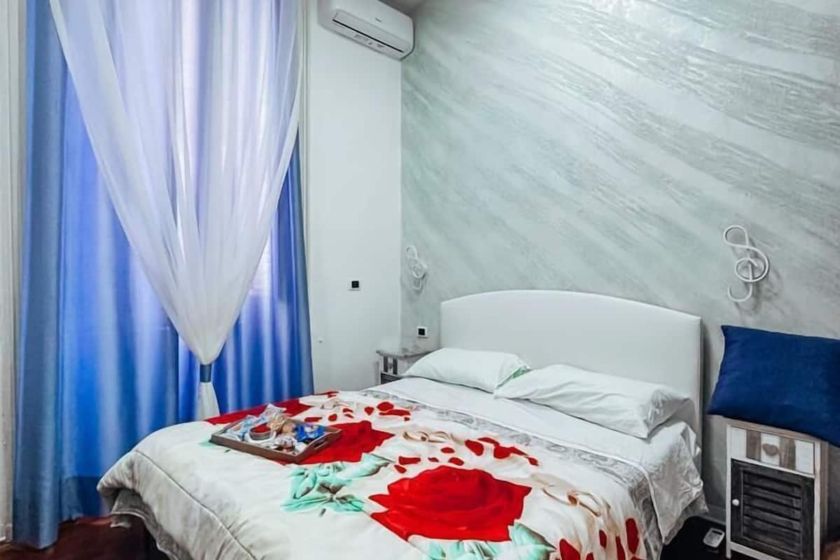 Down duvets, pillow-top beds, in-room safe, desk