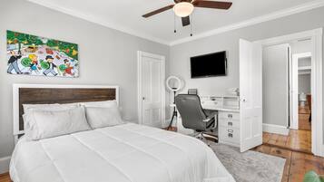 4 quartos, ferros/tábuas de passar roupa, Wi-Fi, roupa de cama