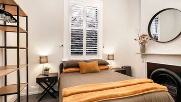 3 bedrooms, iron/ironing board, travel cot, WiFi