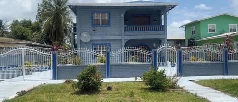 Front of property - evening/night