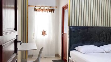 标准房, 庭院景观 | 高档床上用品、办公桌、隔音、免费 WiFi