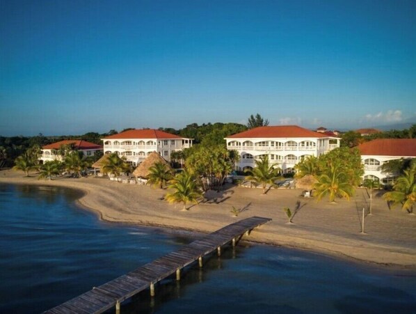 On the beach