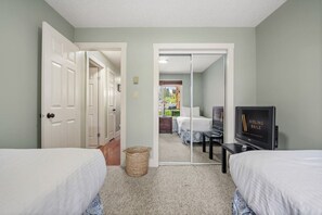 2 chambres, bureau, Wi-Fi gratuit, draps fournis