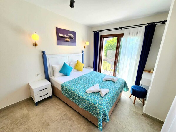 스탠다드룸, 발코니, 정원 전망 | 무료 WiFi