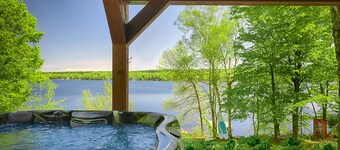 L'Évasion - Accès au Lac Saint-François avec Spa