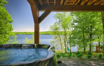 L'Évasion - Accès au Lac Saint-François avec Spa