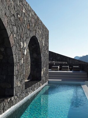 Una piscina climatizada