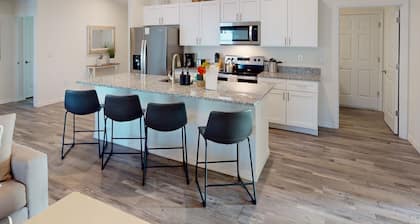 Brand New 4-bedroom Home w/ 2 Master Suites and Private Heated Pool