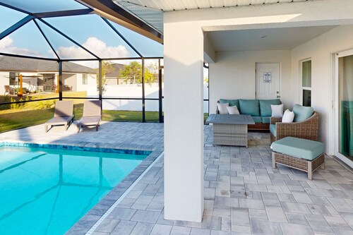 Brand New 4-bedroom Home w/ 2 Master Suites and Private Heated Pool