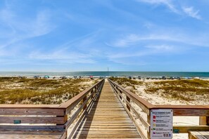 Beach nearby