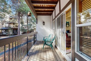 Exterior detail - Updated condo near ski resort with heated pool, hot tub, fireplace, balcony, W/D (Squaw Valley)